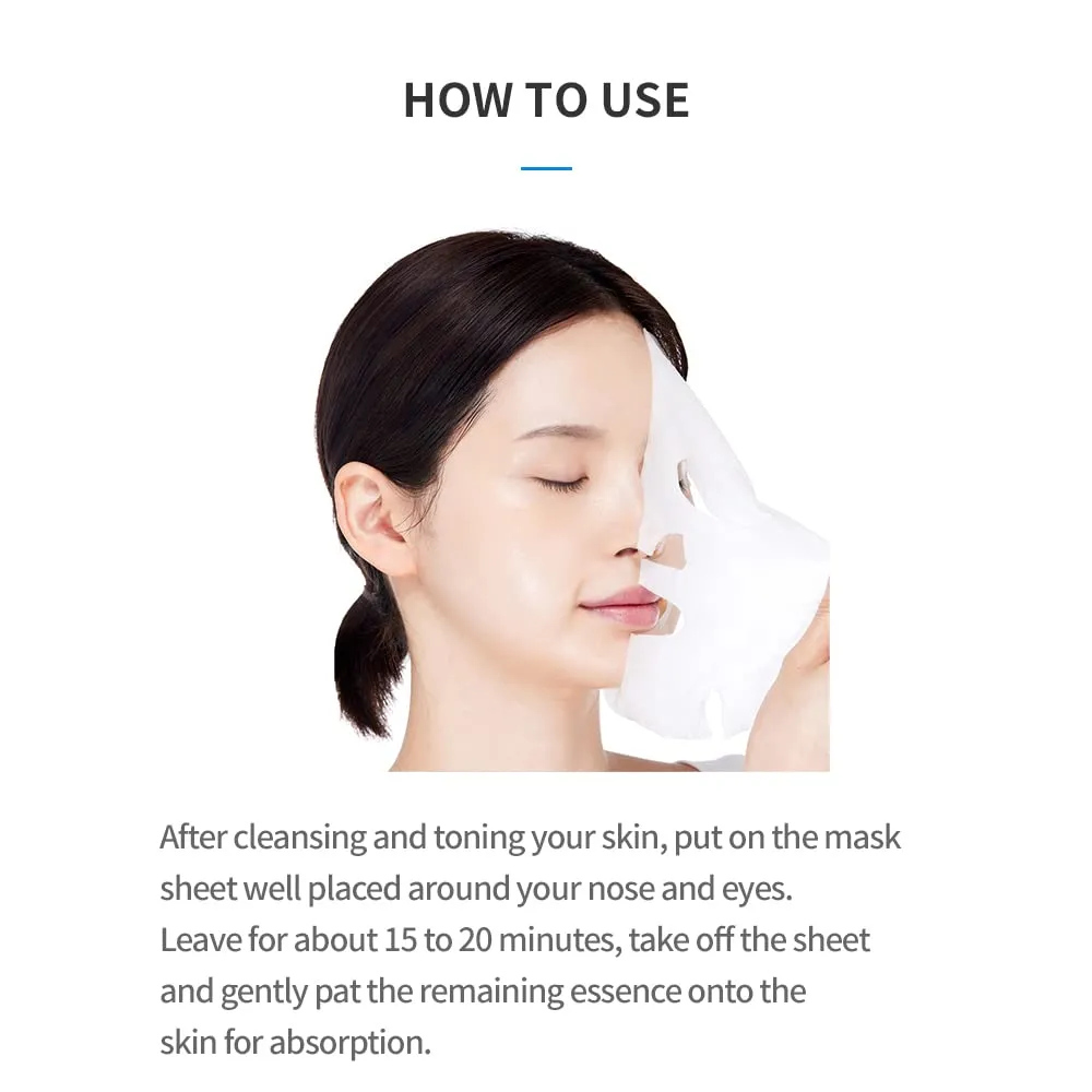 Etude House Soonjung Panthensoside masque tissu 5 pièces peau sensible