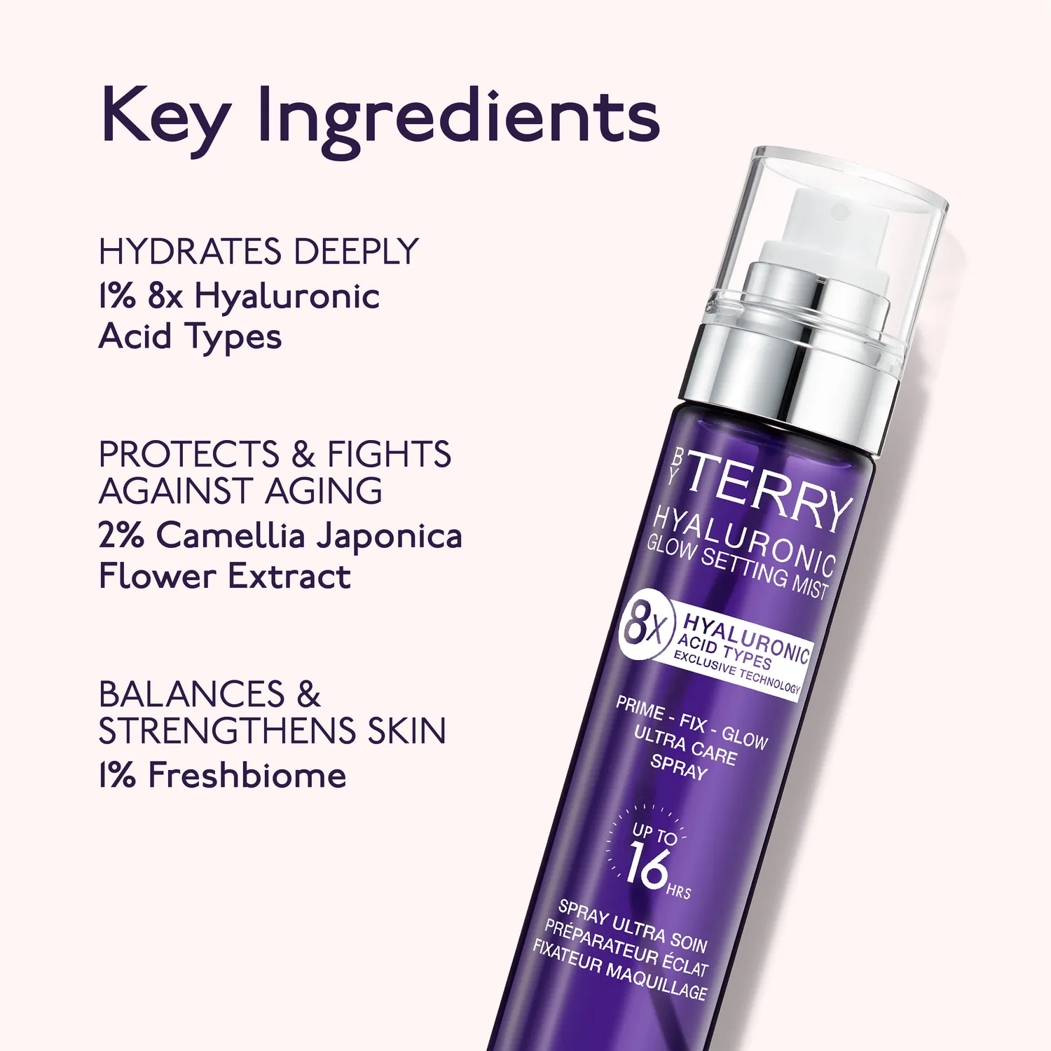 By Terry Hyaluronic Glow brume fixatrice voyage