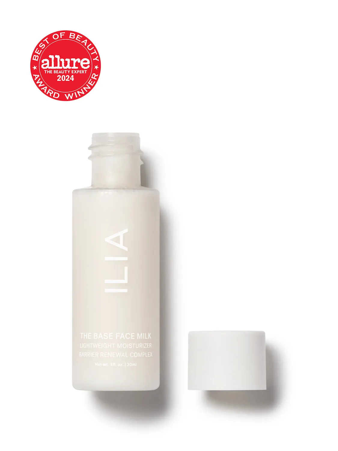 Ilia The Base Face Milk lait visage hydratant format classique