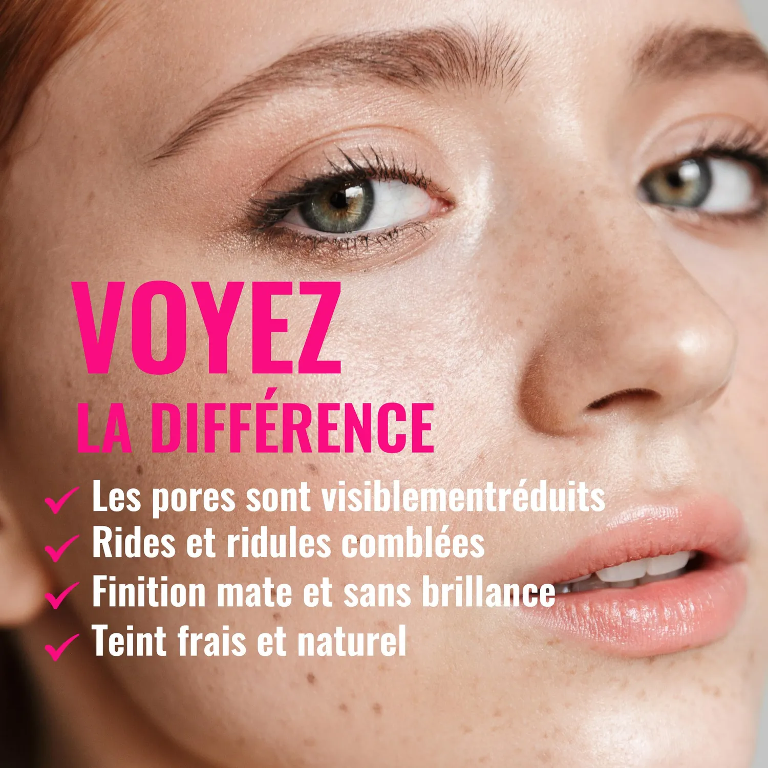 Dermacol Satin base de teint matifiante 30 ml pores rides