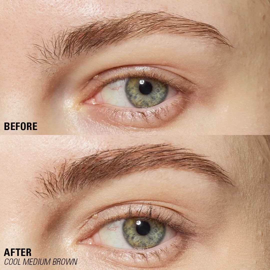 Revolution Wrap Brow gel sourcils tubing marron moyen chaud