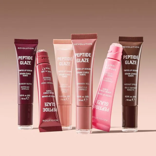 Revolution Peptide Glaze Sérum Lèvres Teinté Hydratant