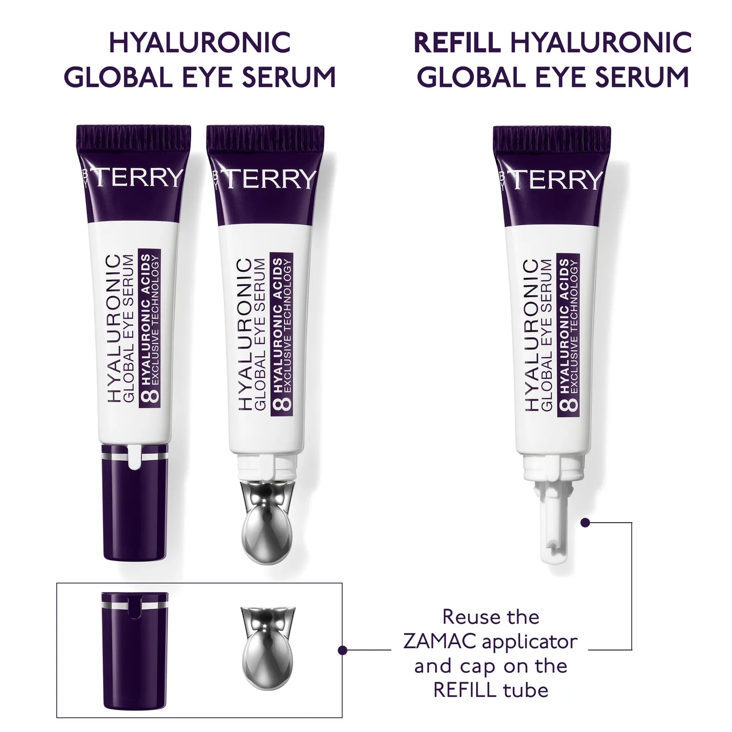 By Terry Hyaluronic Global recharge sérum yeux anti-cernes