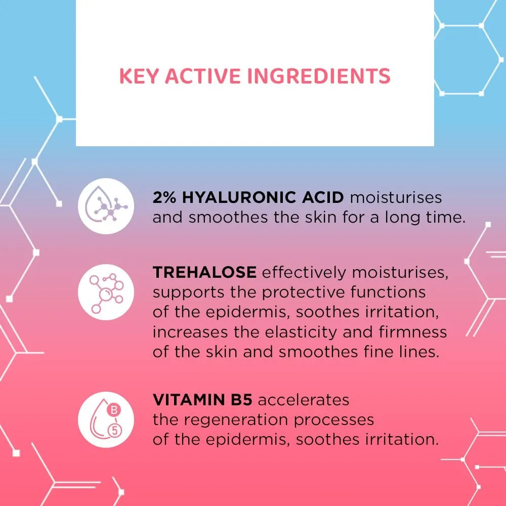 Eveline Serum Shot sérum visage acide hyaluronique 2% hydratant