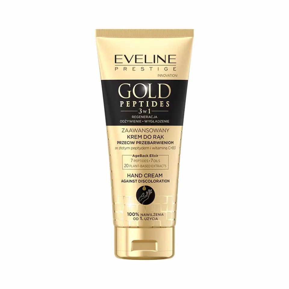Eveline Gold Peptides crème mains hydratante