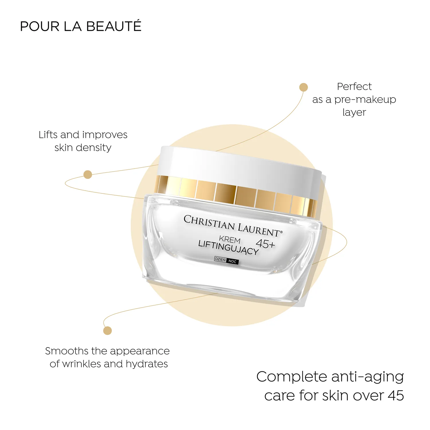 Eveline Christian Laurent crème lifting 45+ raffermissante