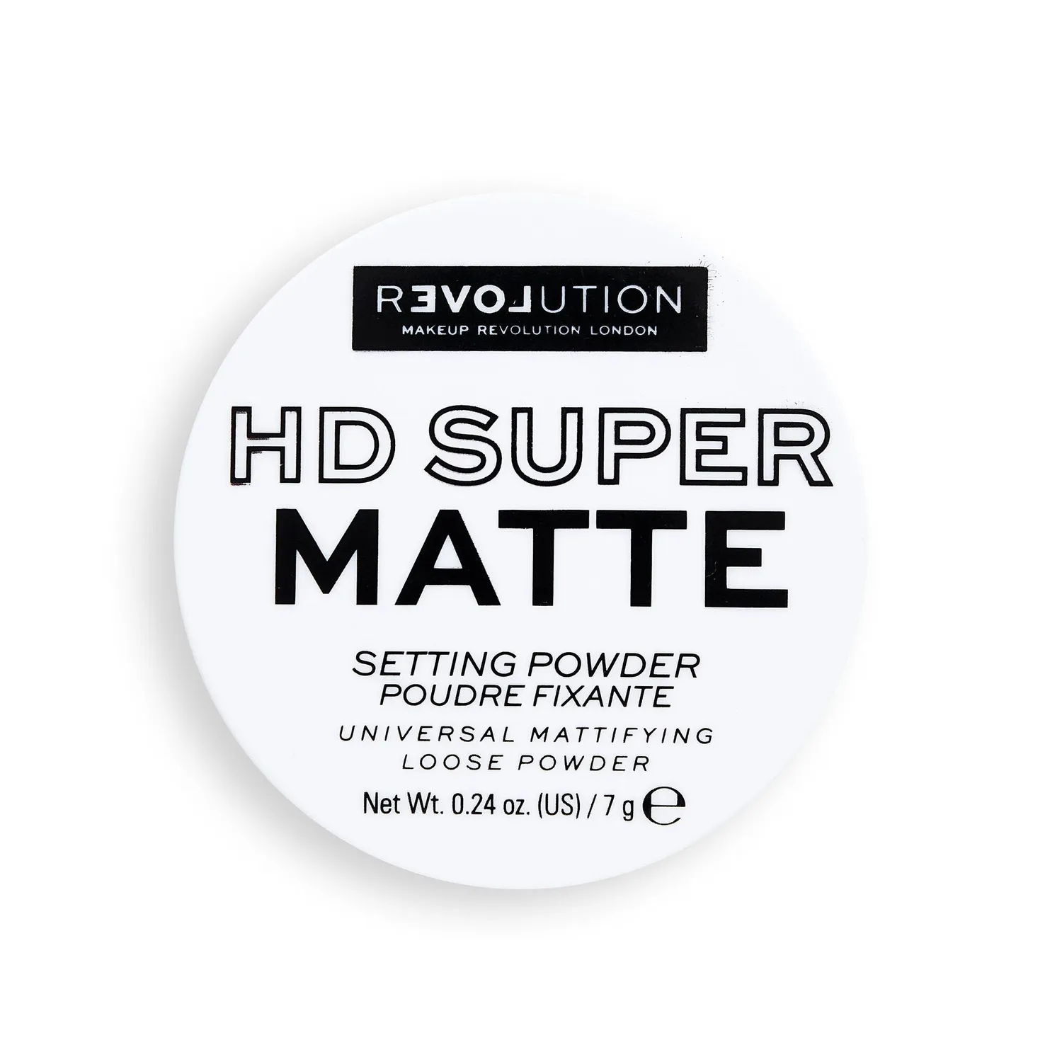 Revolution Relove Super HD poudre libre matifiante universelle