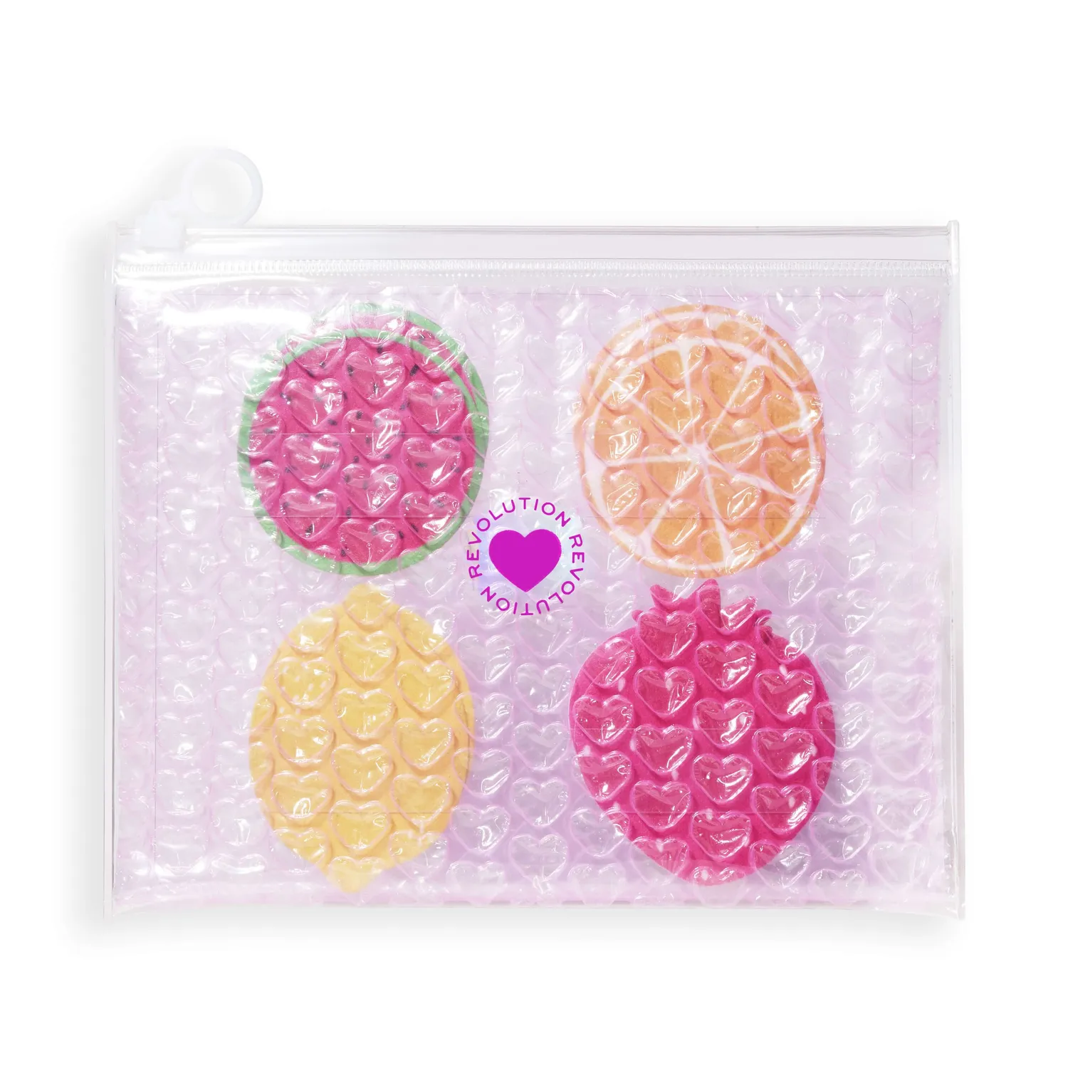 Revolution I Heart Fruity Face éponges visage x8 cellulose