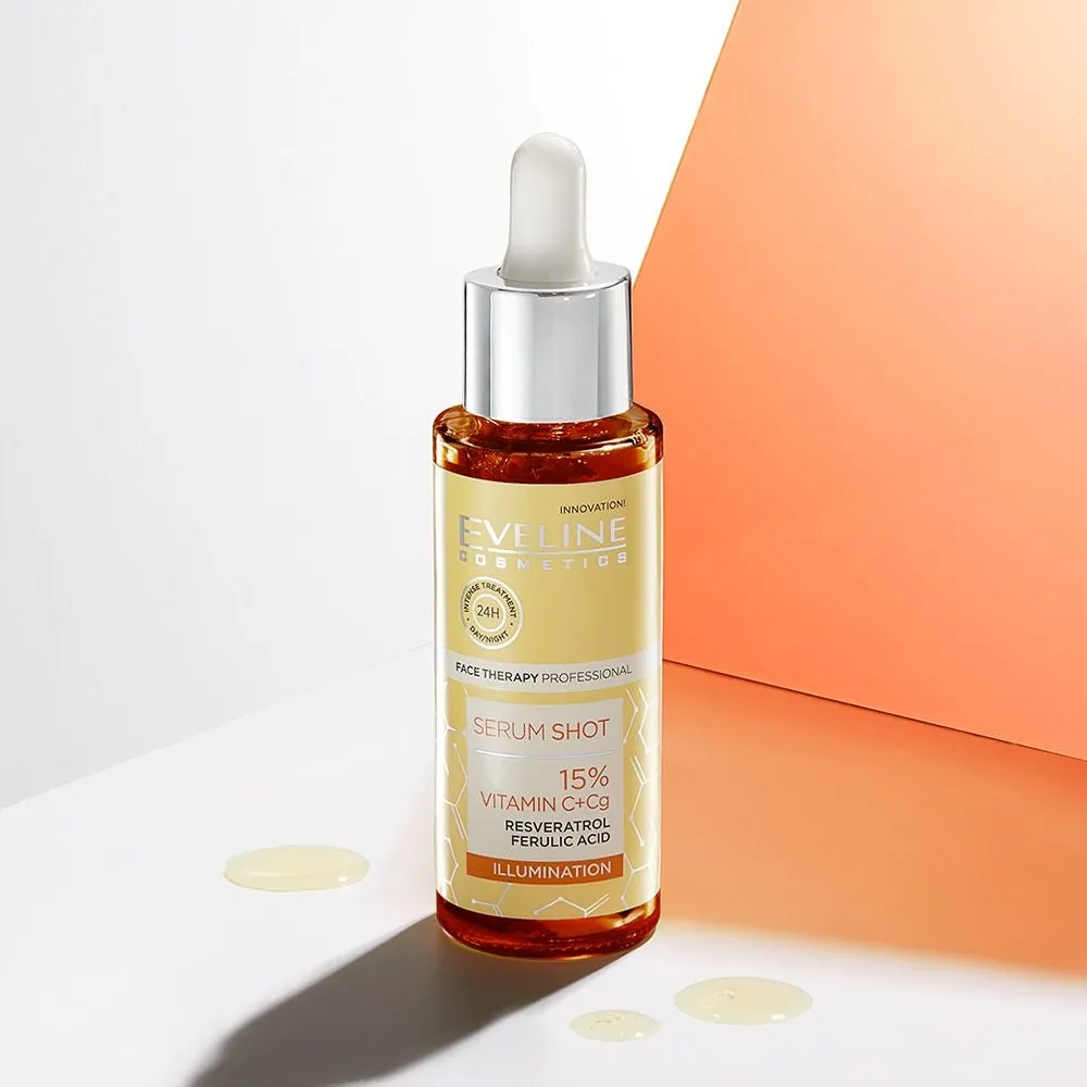 Eveline Serum Shot 15% vitamine C sérum éclat visage