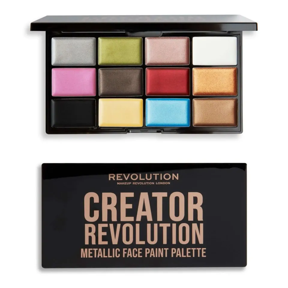 Creator Revolution SFX Metallic palette maquillage visage métallique