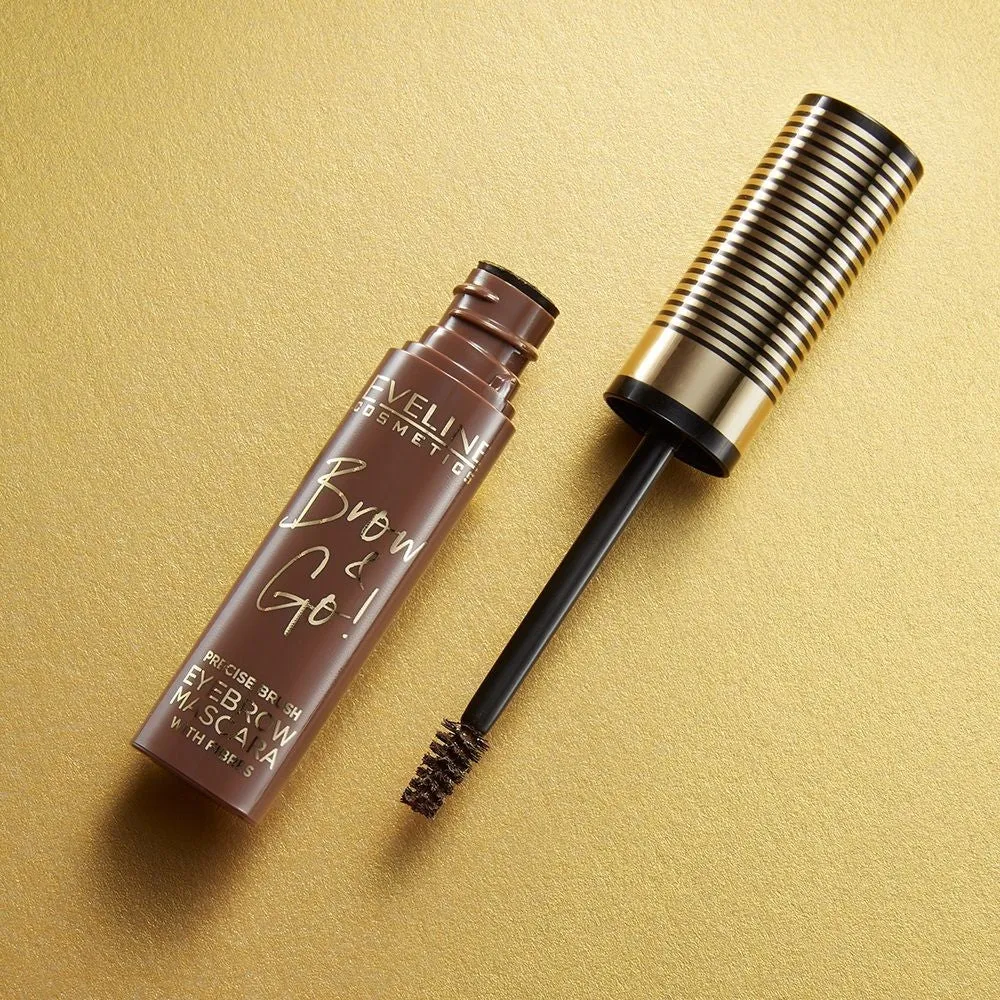 Eveline Brow & Go! mascara sourcils taupe couvrance moyenne