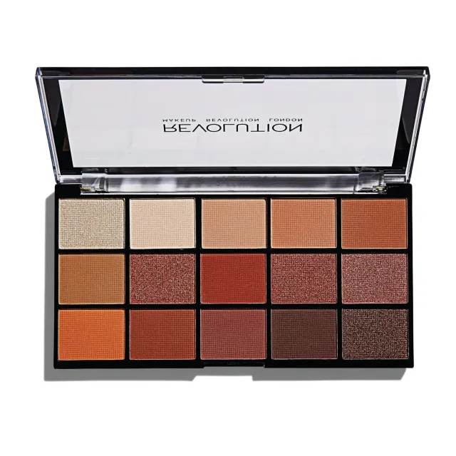 Revolution Reloaded Iconic Fever palette 15 fards chauds