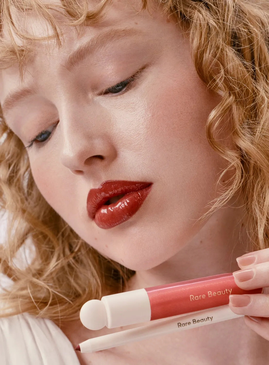 Rare Beauty Glass Effect duo crayon gloss lèvres Revive