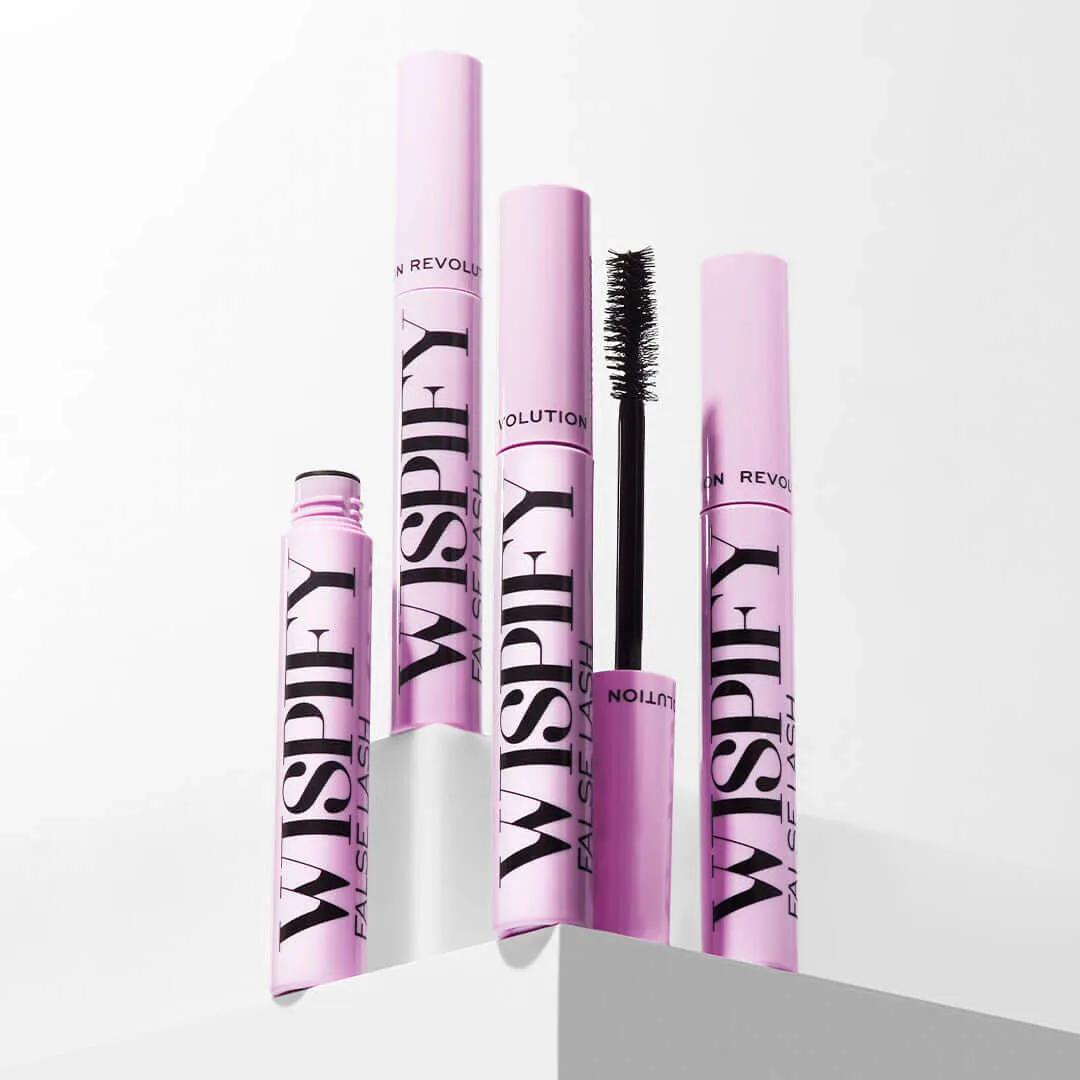 Revolution Wispify mascara faux cils noir effet éventail