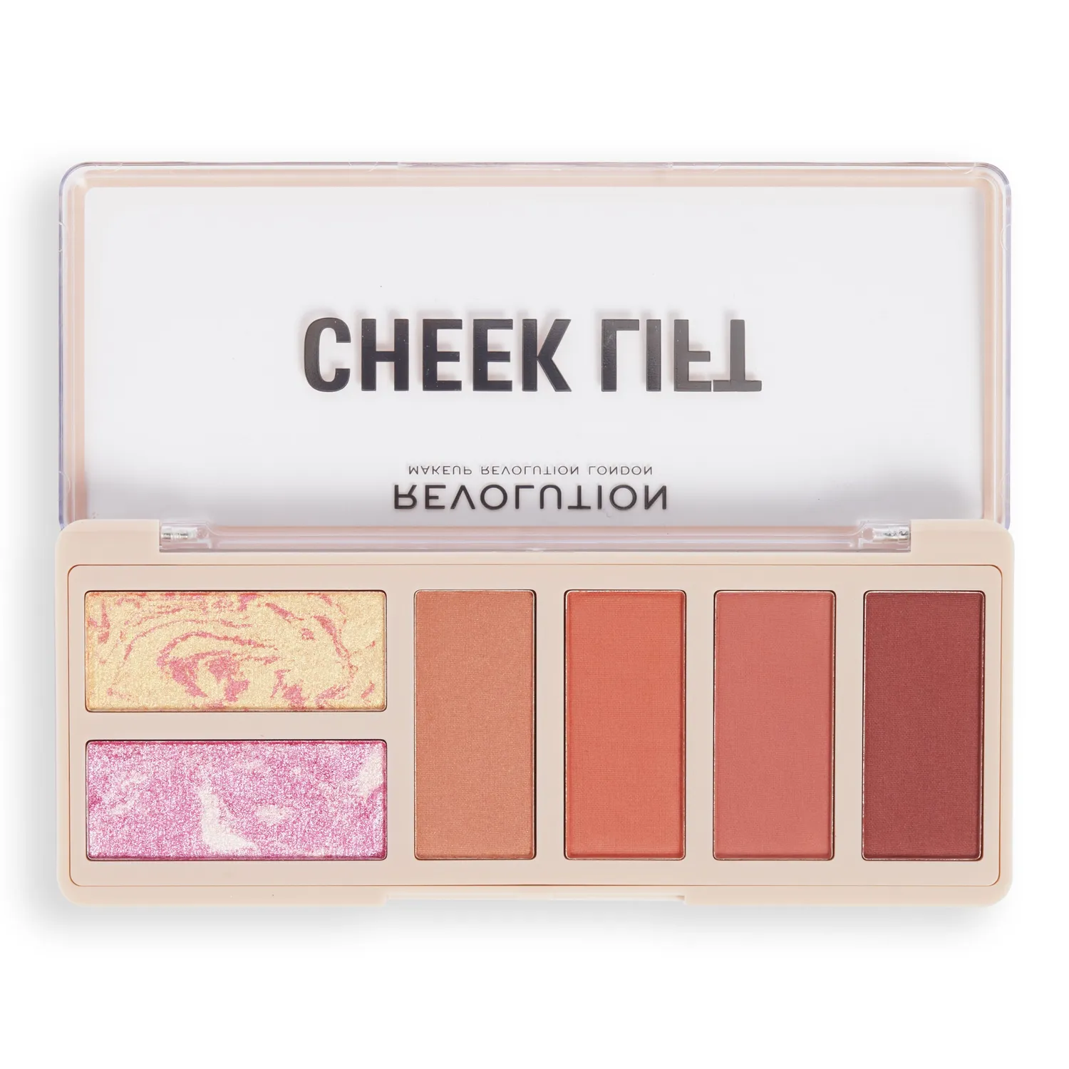 Revolution Cheek Lift Palette Blush Coral Dreaming