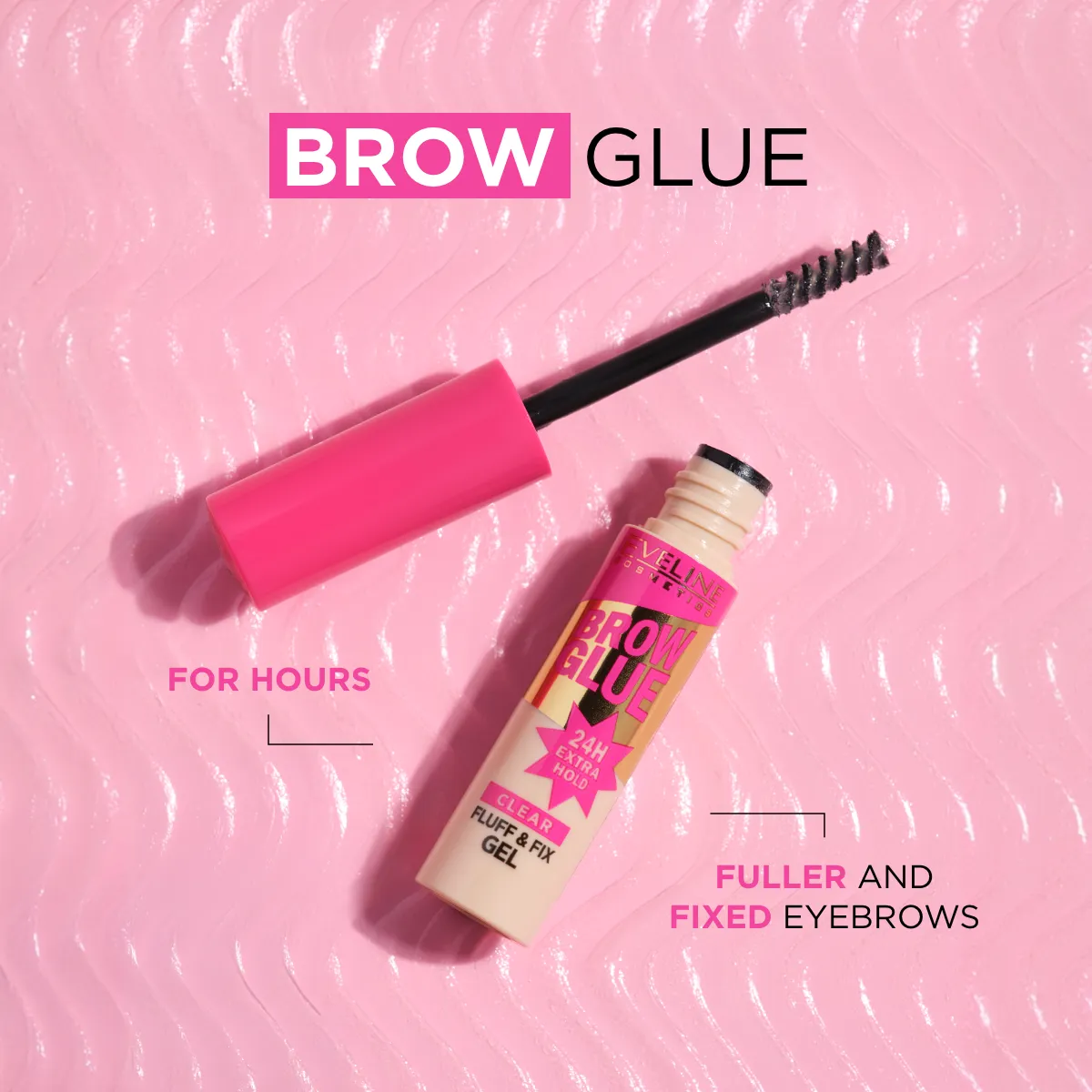 Eveline Brow Glue gel sourcils transparent longue tenue