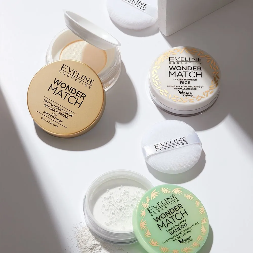 Eveline Wonder Match poudre libre fixatrice améthyste