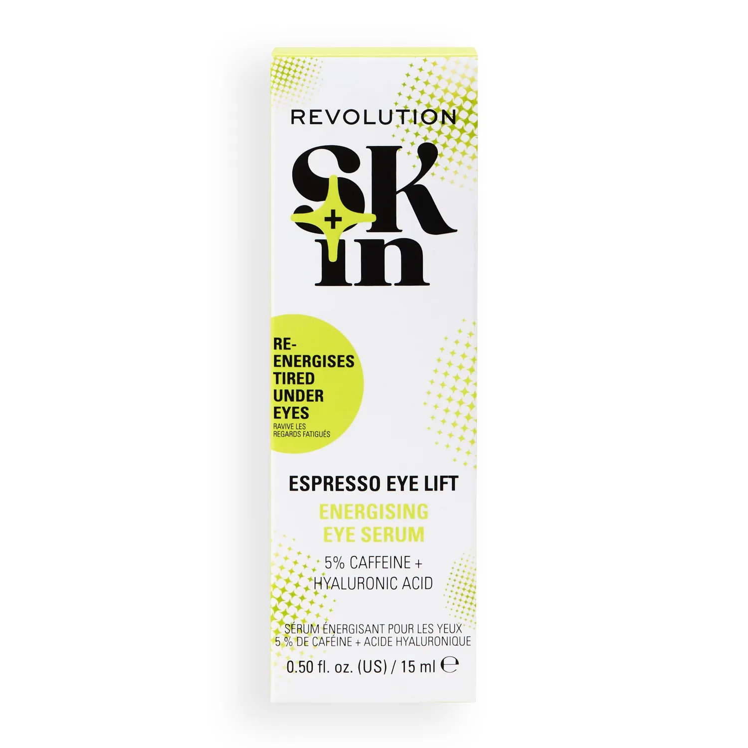 Revolution Skin Espresso Eye Lift sérum yeux caféine 5%