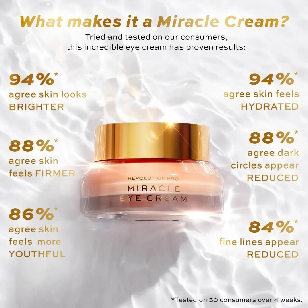 Revolution Pro Miracle creme contour yeux anti-cernes eclat