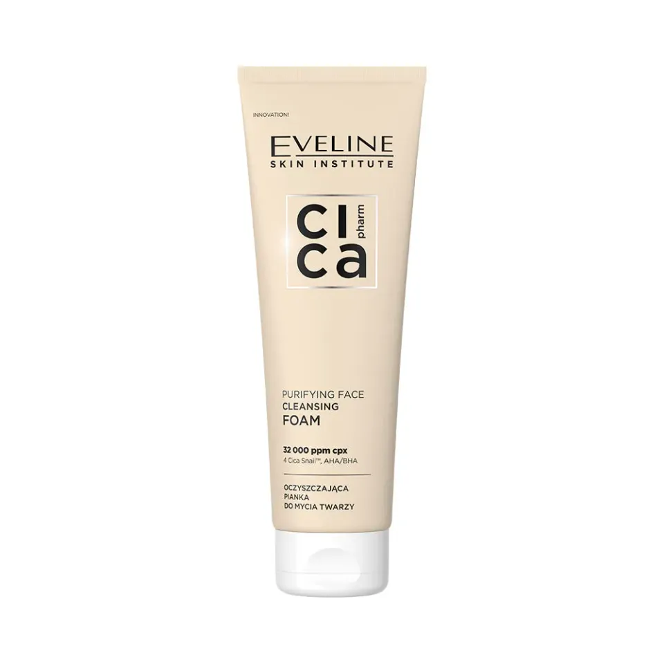 Eveline Skin Institute Cica Pharm mousse nettoyante visage purifiante