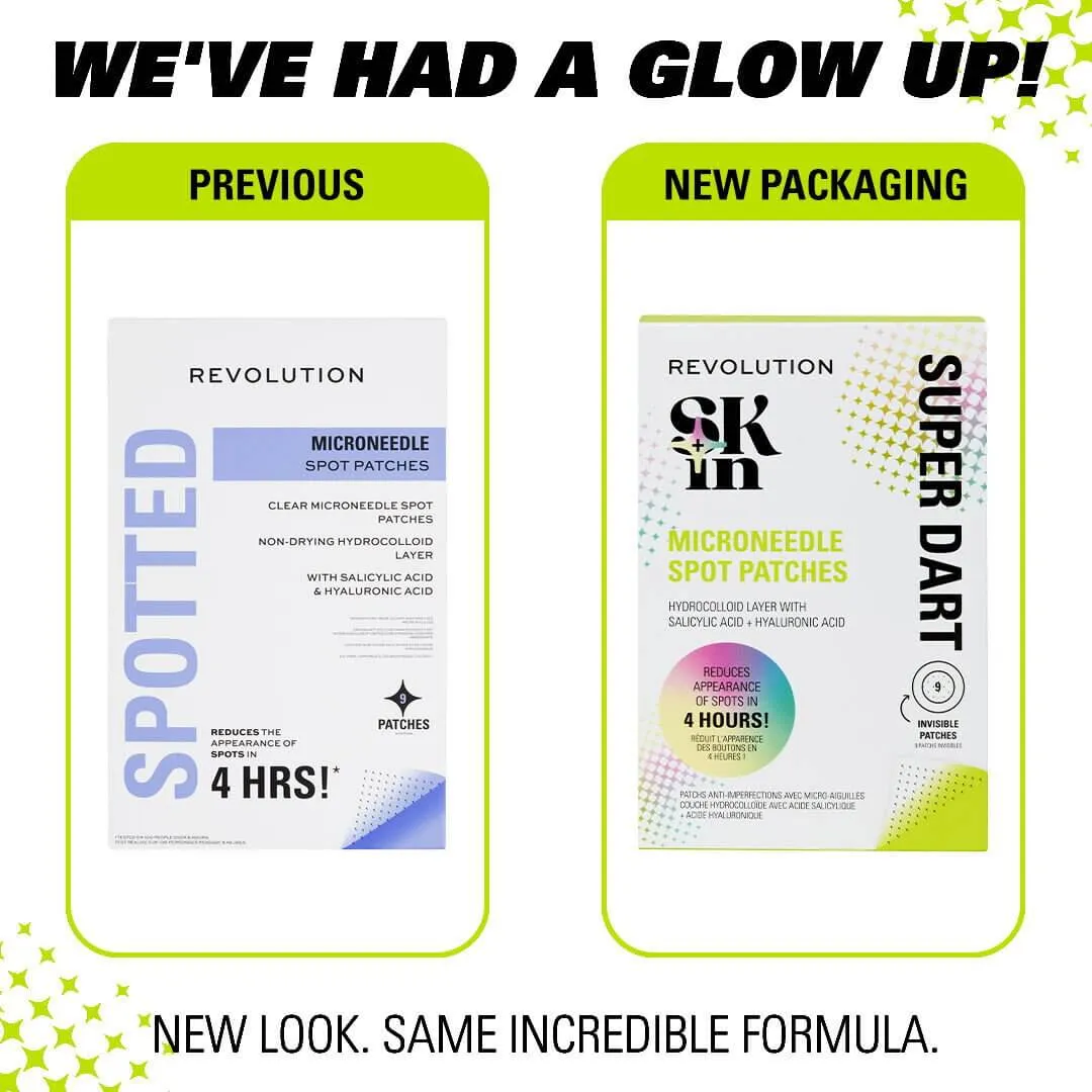 Revolution Skin Super Dart patchs boutons microneedle salicylique