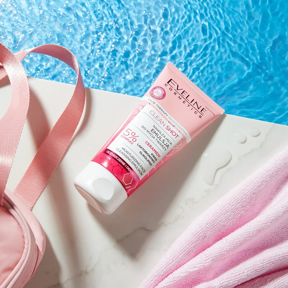 Eveline Face Therapy Clean Shot Émulsion Nettoyante Hydratante