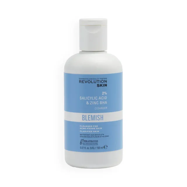 Revolution Skincare 2% Acide Salicylique nettoyant anti-imperfections