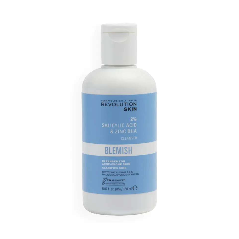 Revolution Skincare 2% Acide Salicylique nettoyant anti-imperfections