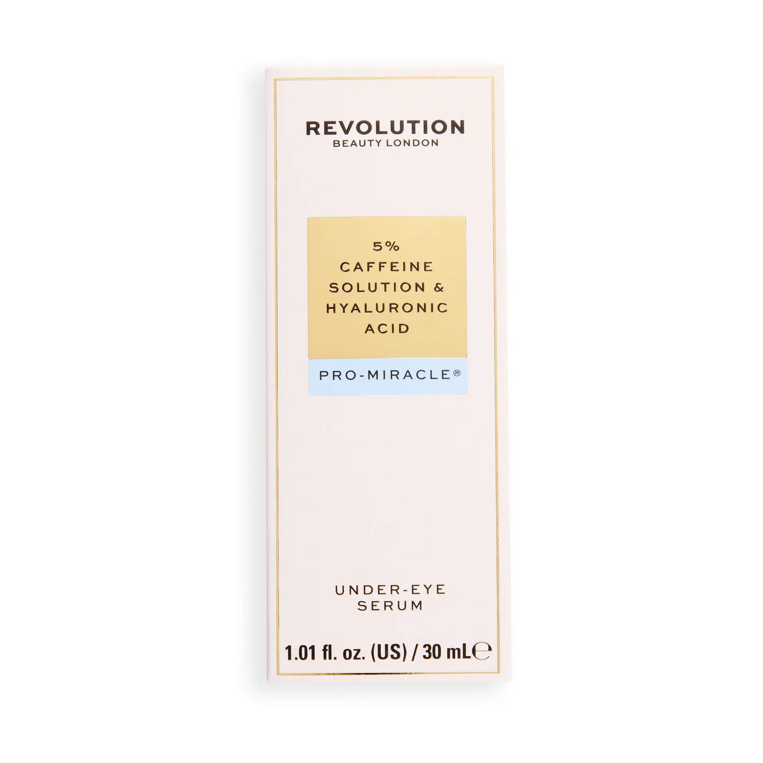 Revolution Pro Miracle sérum yeux caféine 5% acide hyaluronique