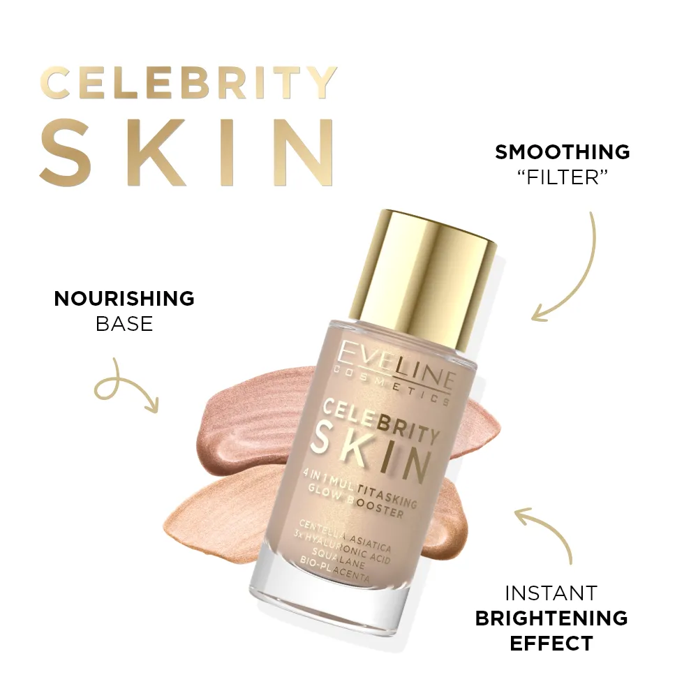 Eveline Celebrity Face Filter fluide teint éclat naturel