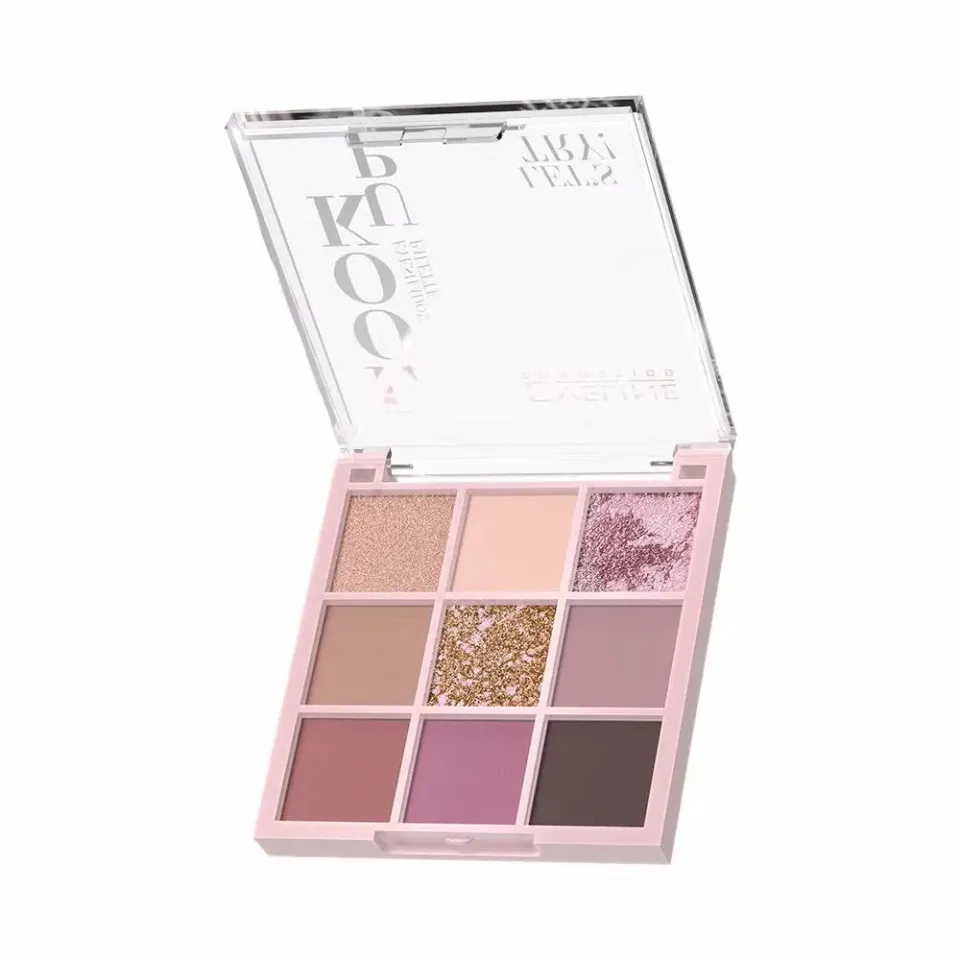 Eveline Look Up palette 9 fards à paupières nude