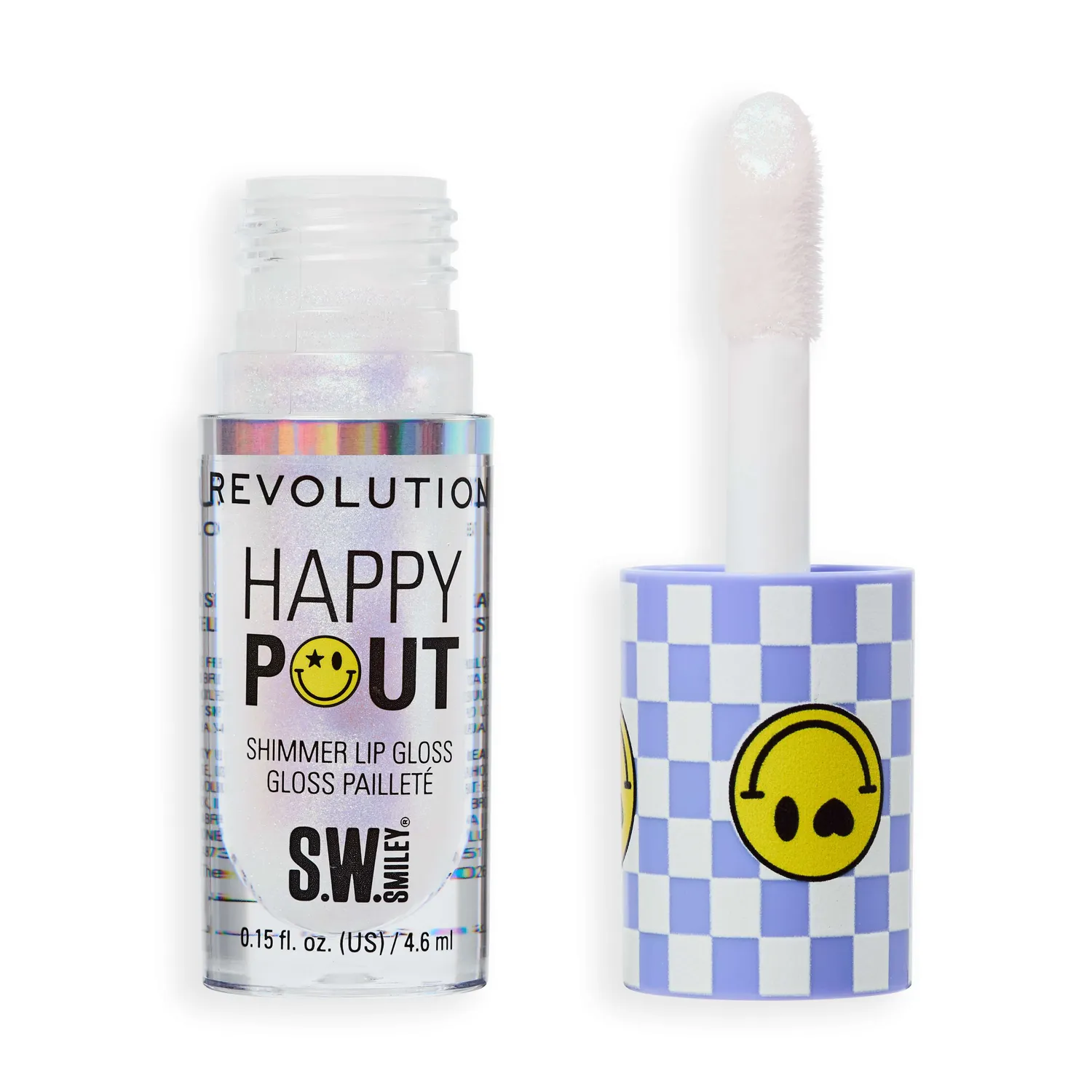 Revolution x Smiley Happy Pout gloss lèvres Sunbeam doré