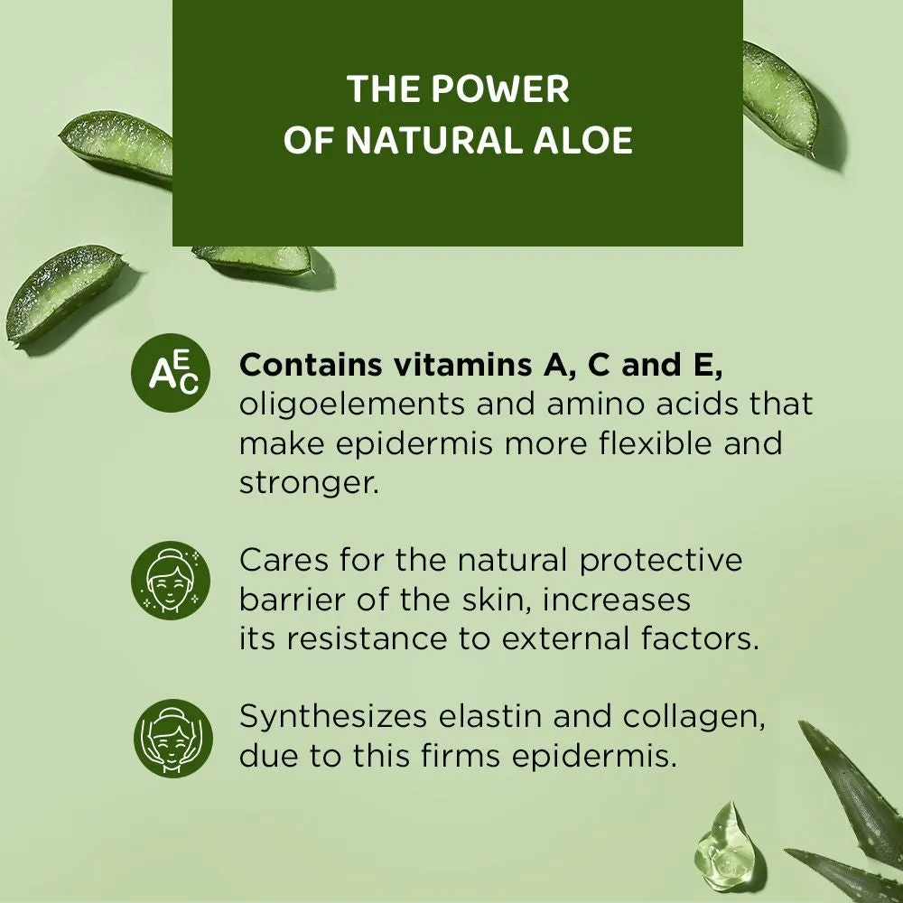 Eveline Natural Aloe Vera 99% gel visage corps hydratant