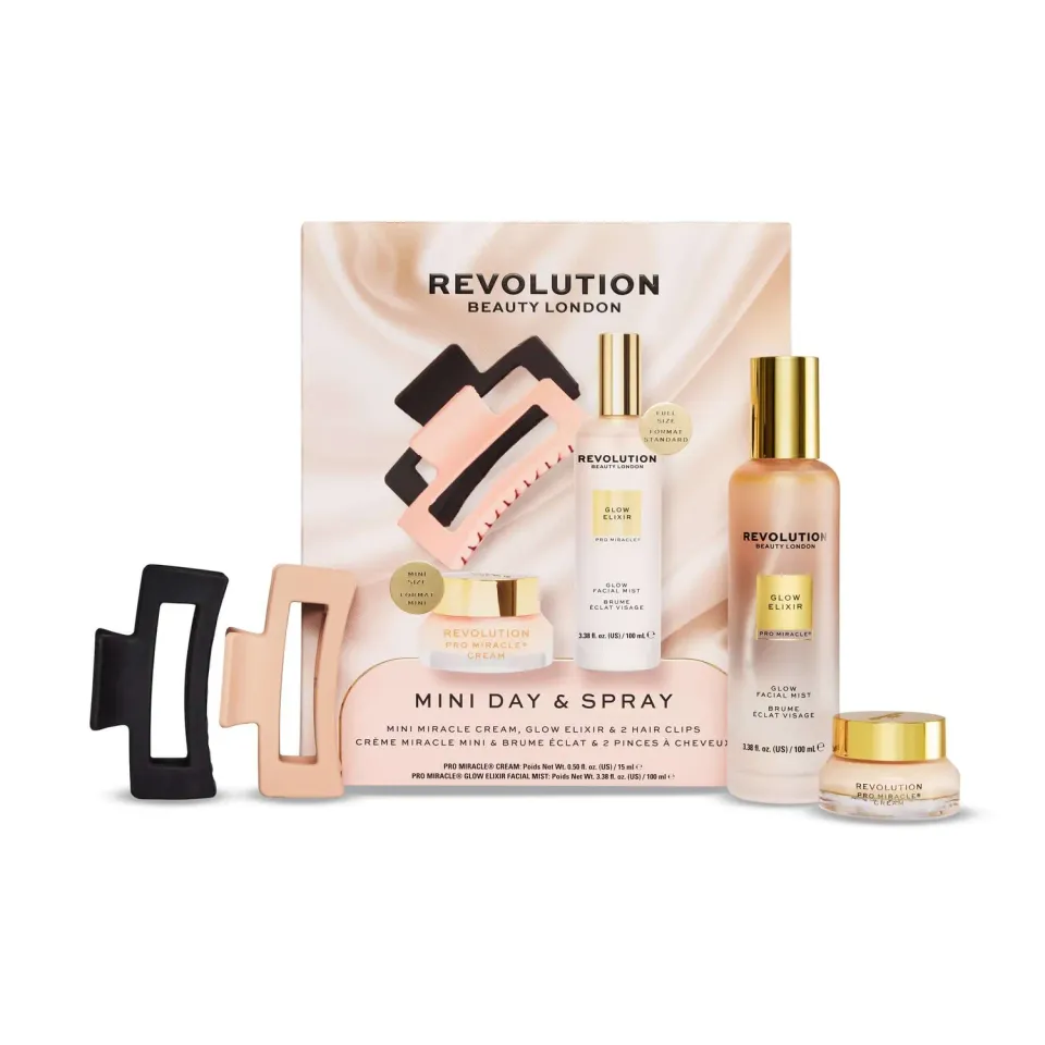 Revolution Pro Miracle coffret soin mini jour + spray