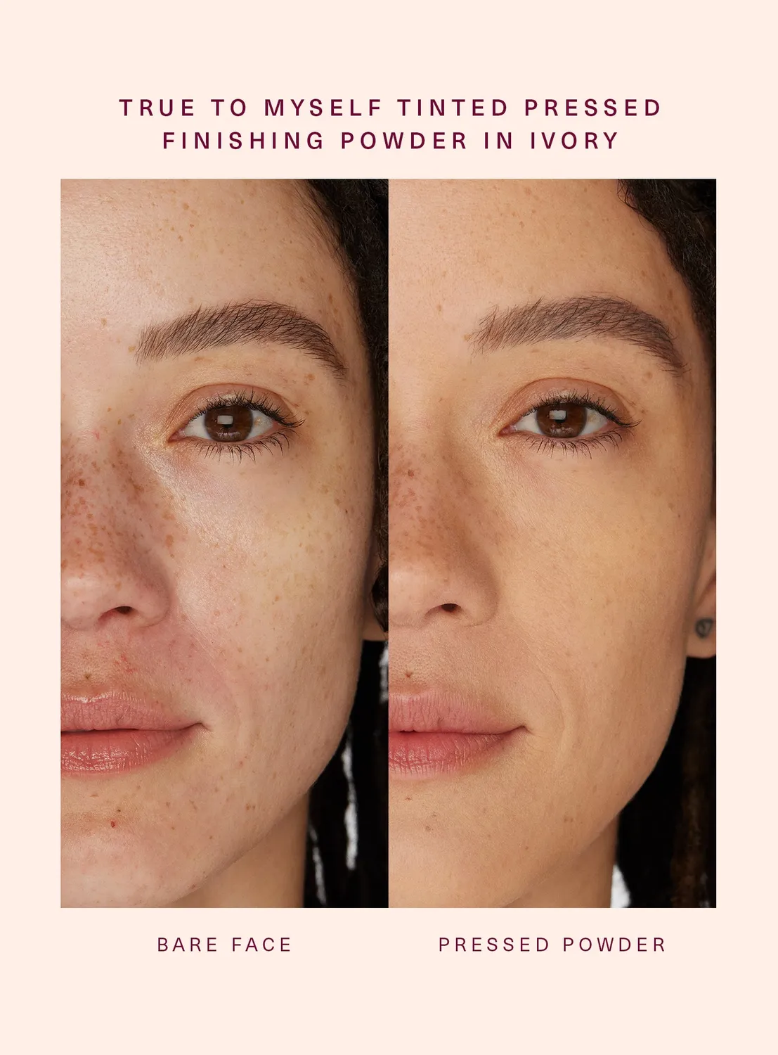 Rare Beauty True to Myself Tinted Pressed poudre matifiante naturelle