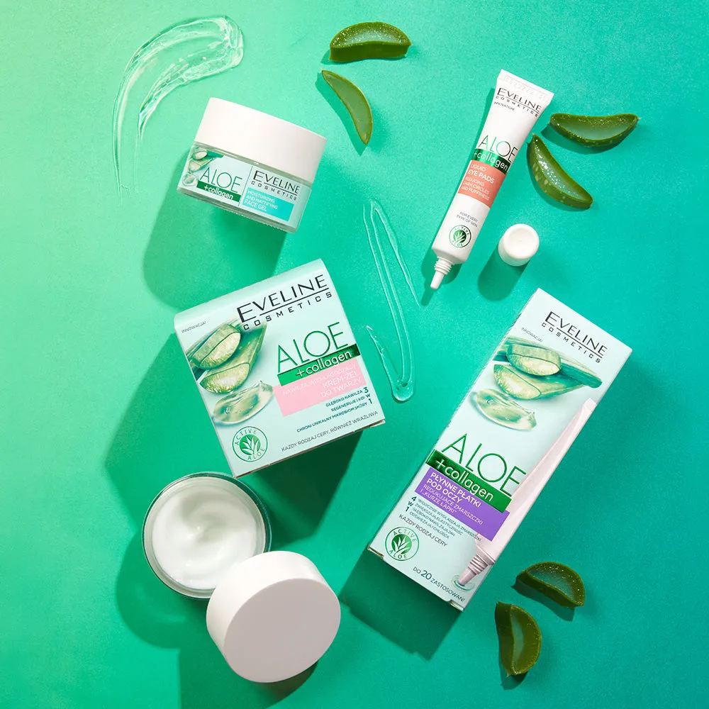 Eveline Aloe Collagen crème-gel visage hydratante