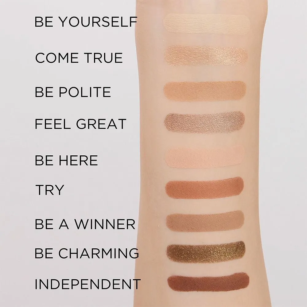 Eveline Look Up But Why Not palette 9 fards beige haute couvrance
