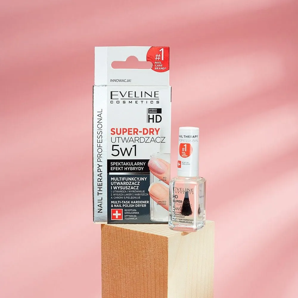 Eveline Cosmetics Nail Therapy top coat séchage rapide 5en1