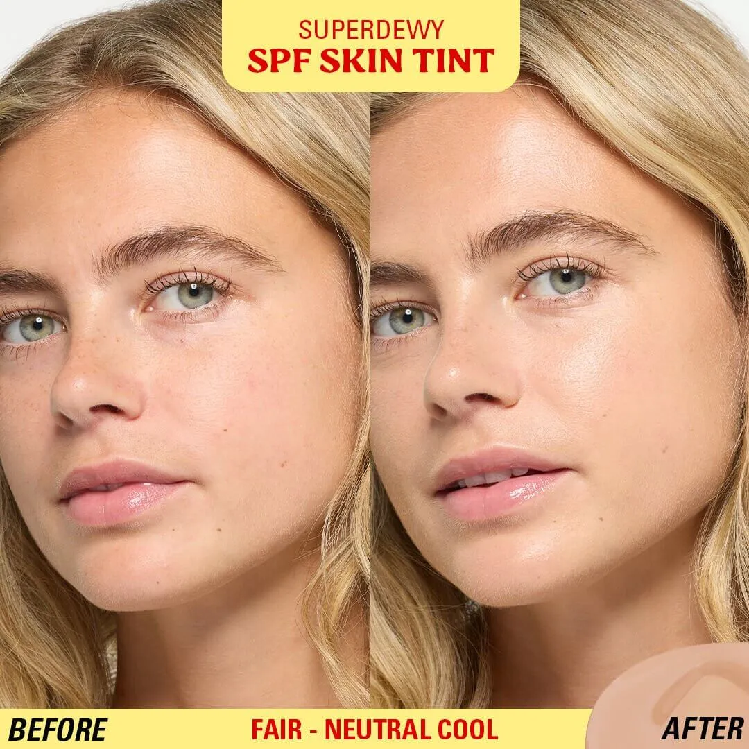 Revolution Superdewy Skin Tint SPF30 teinte glow naturelle