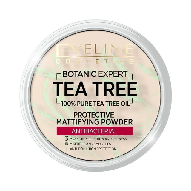 Eveline Botanic Expert poudre compacte antibactérienne mat