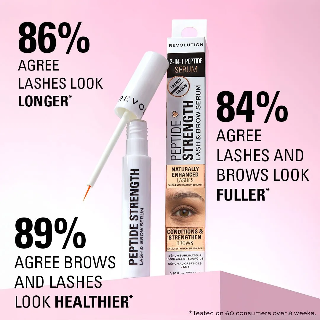 Revolution Peptide Strength sérum cils et sourcils peptides