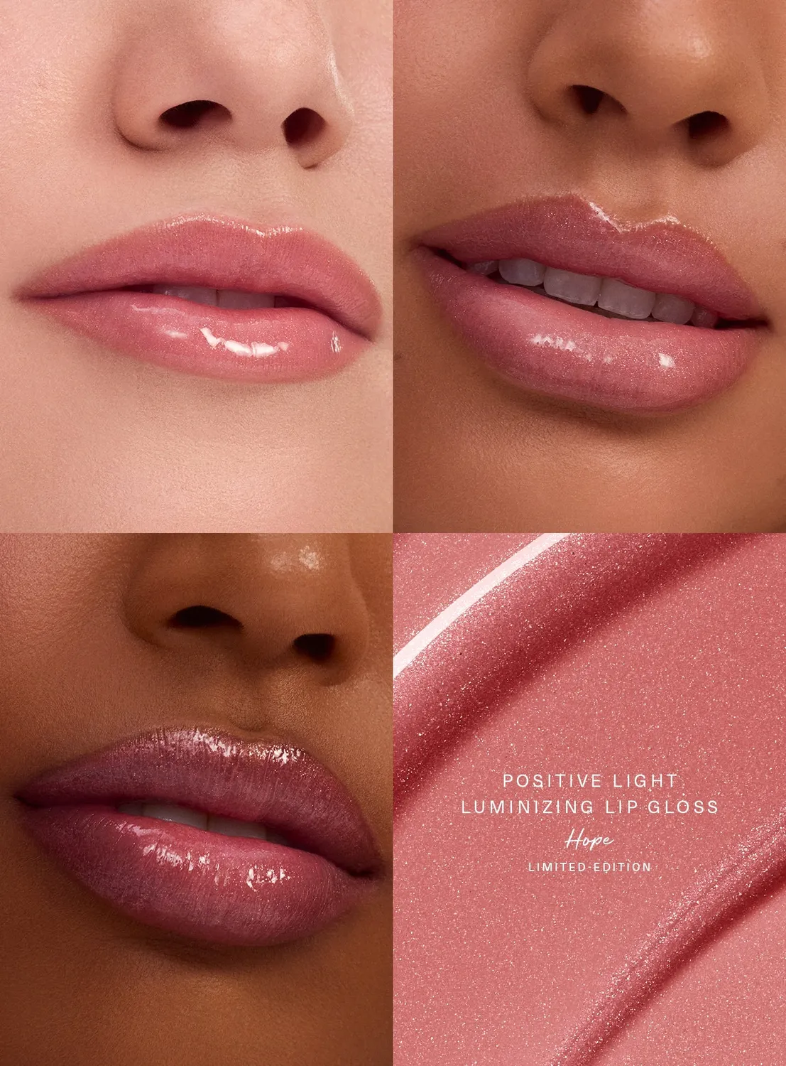 Rare Beauty Hope Faves coffret maquillage 4 pièces nude mauve