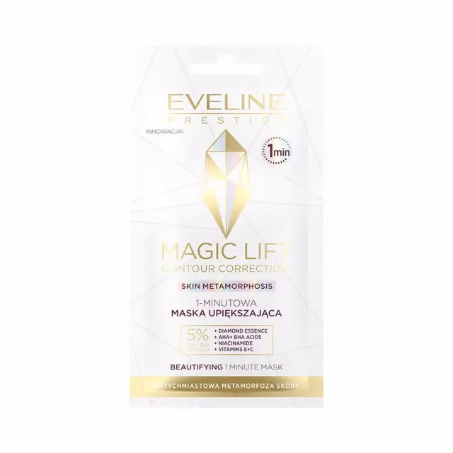 Eveline Magic Lift masque visage 1 minute éclat AHA