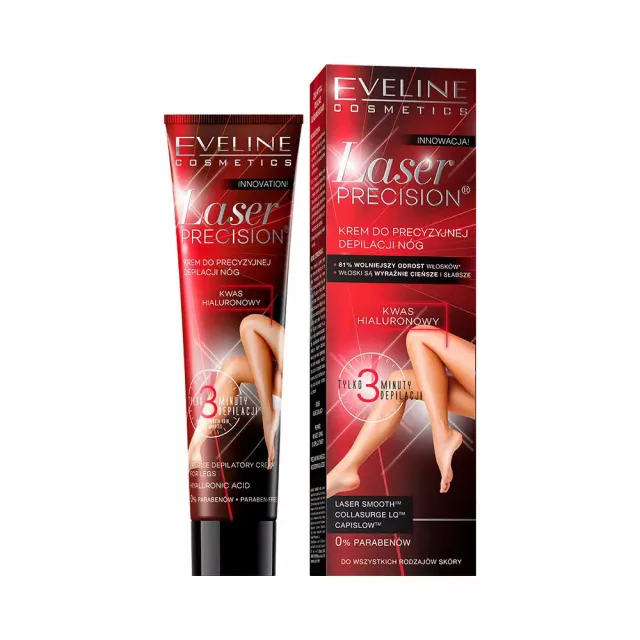 Eveline Laser Precision crème dépilatoire jambes acide hyaluronique
