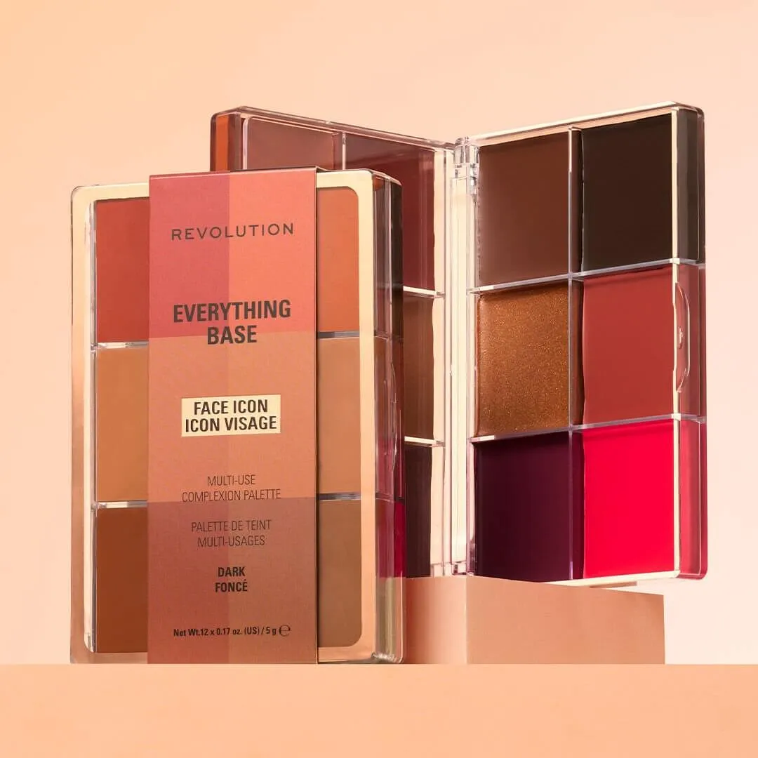 Revolution Everything Base Face Icon palette teint crème
