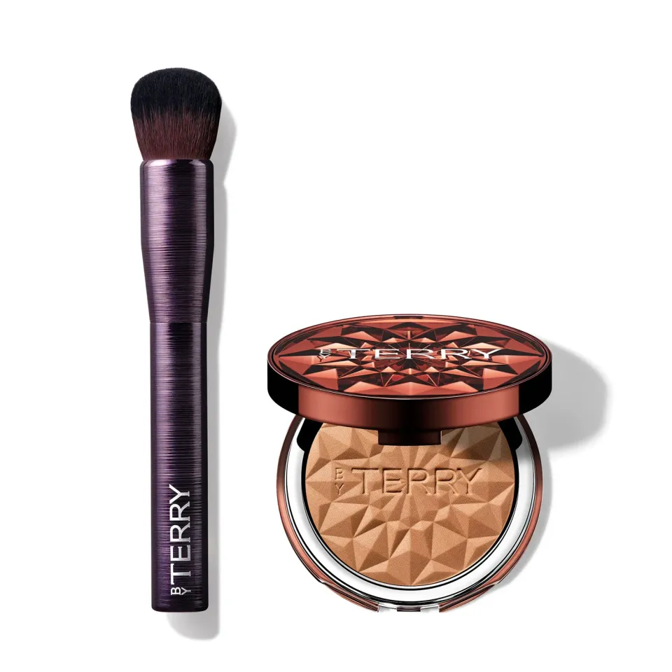 By Terry Duo Bronze Contour poudre soleil + pinceau sculptant