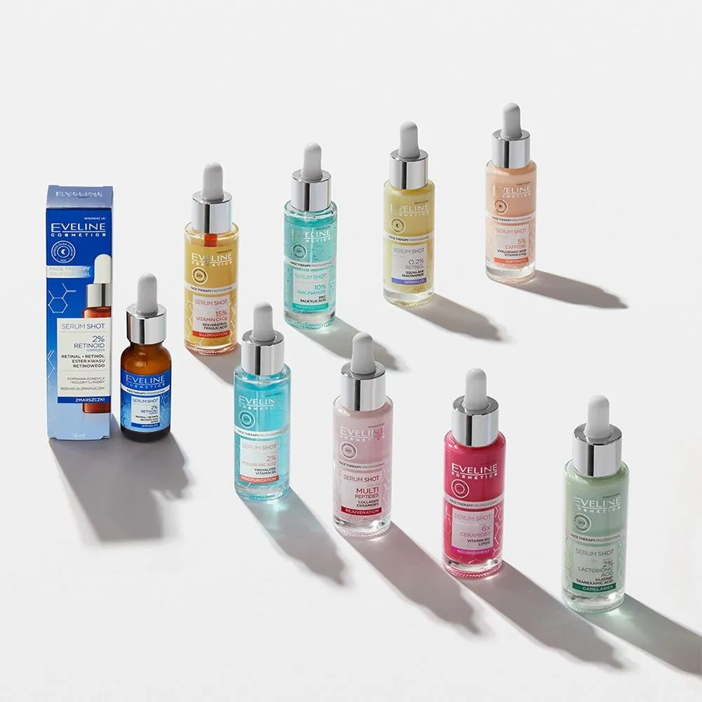 Eveline Face Therapy Serum Shot sérum rétinoïde 2% rides