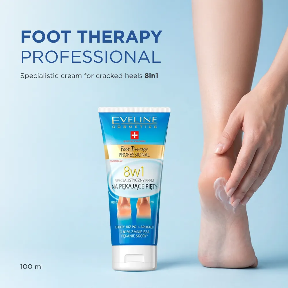Eveline Foot Therapy crème talons crevassés 8en1