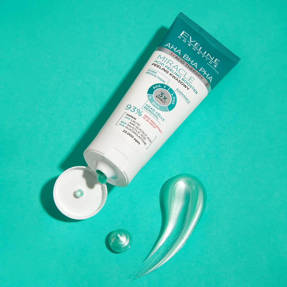 Eveline 3x Acid Therapy Acid Peeling peeling visage AHA BHA PHA