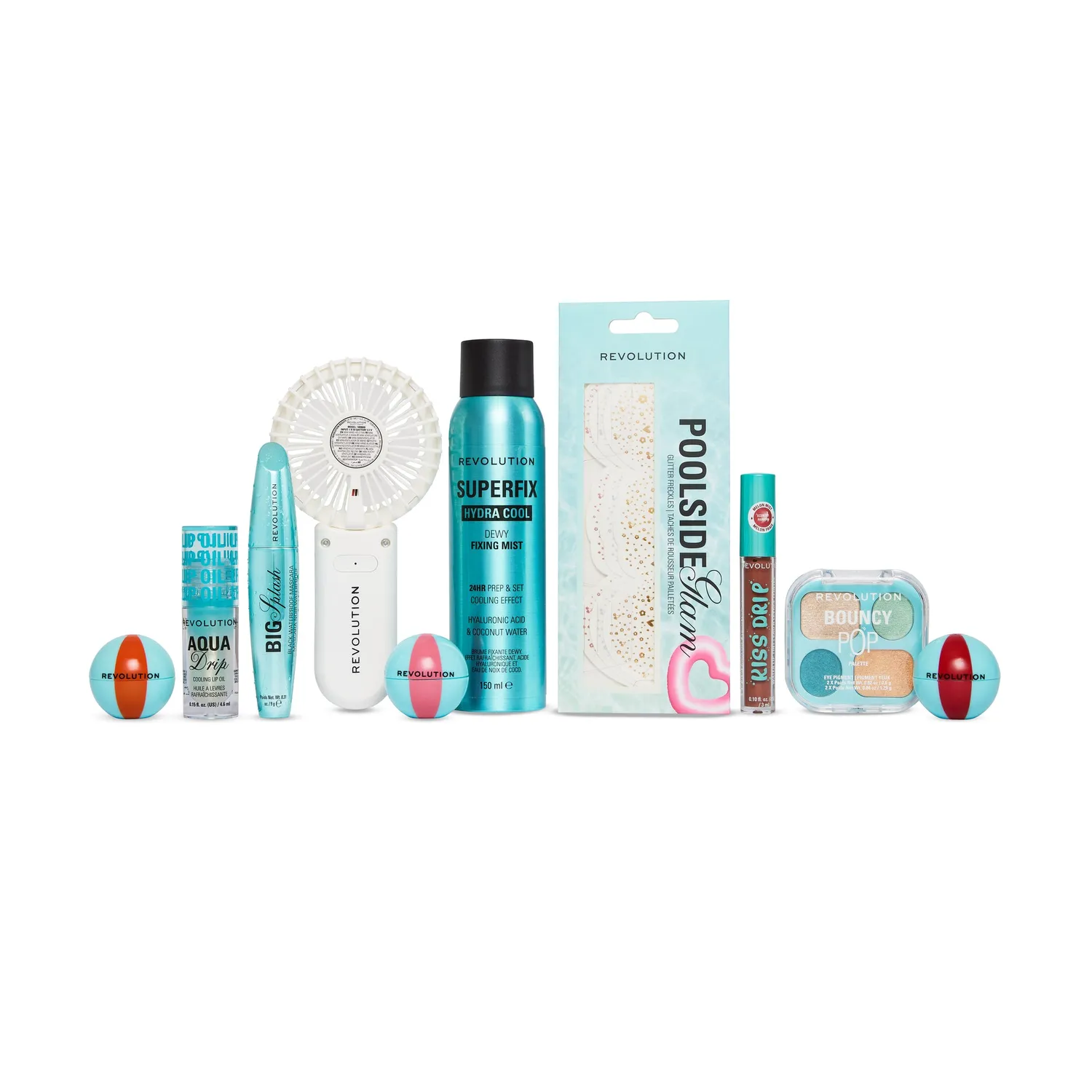 Revolution Poolside Full Collection coffret maquillage 10 pièces